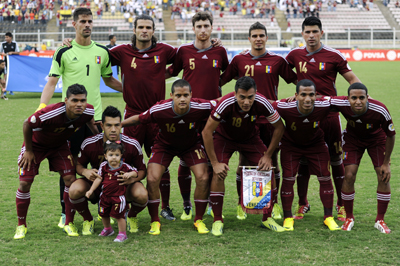La Vinotinto retrocedió cuatro puestos Fifa 3 1450 A%20 %20AFP